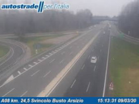 Imagen de vista previa de la cámara web Busto Arsizio - A08 - KM 24,5